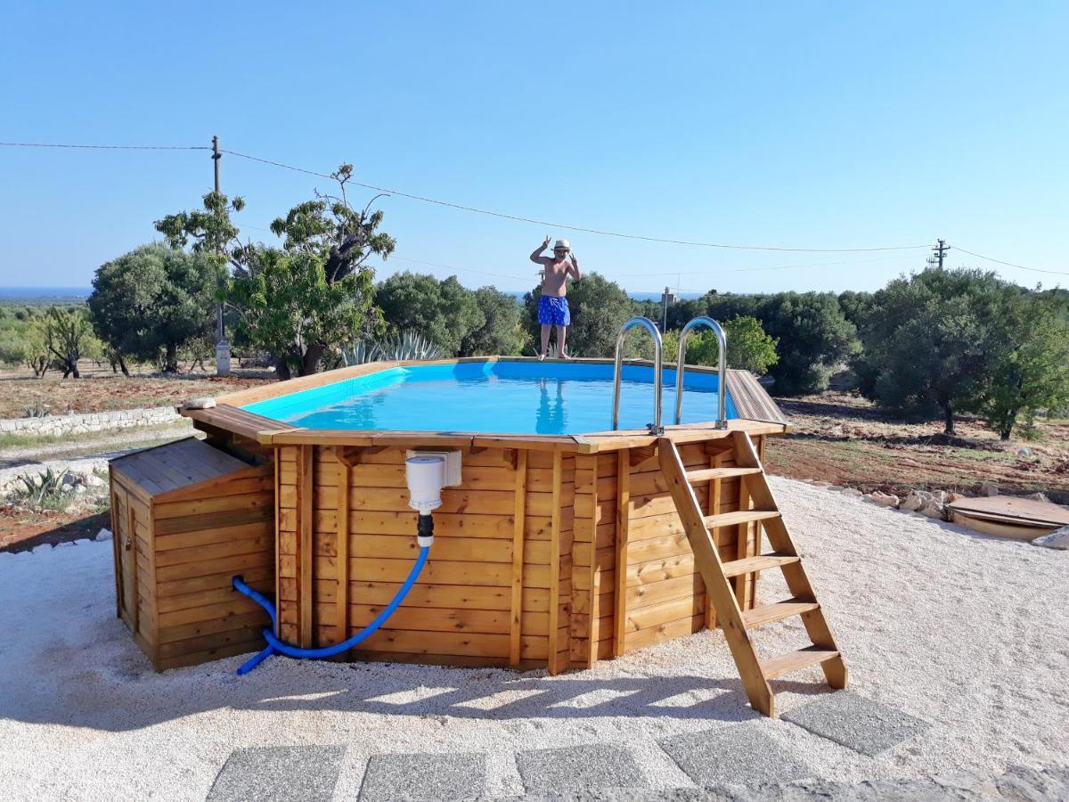 Villa 4 Trulli, Sea View, Vista Mare, Isolata Ostuni Exteriér fotografie